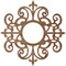 Ekena Millwork Dijon Wood Fretwork Pierced Ceiling Medallion, Walnut, 20"OD x 6 1/2"ID x 3/8"T CMWP20X20X0375DIWA - alternate 4